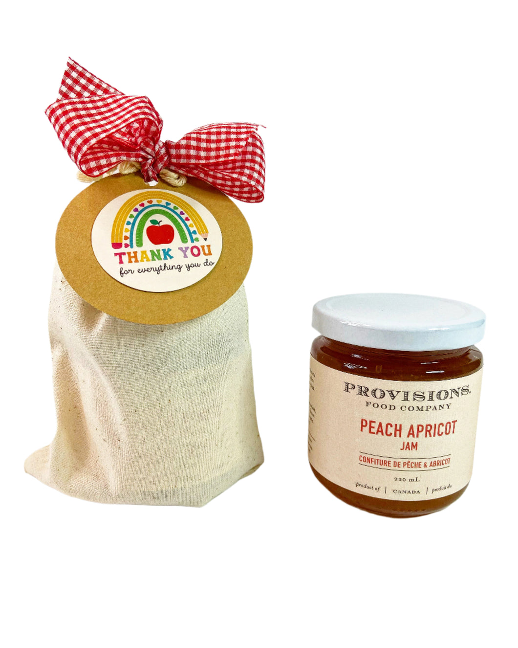 Peach Apricot Teacher's Gift Jam