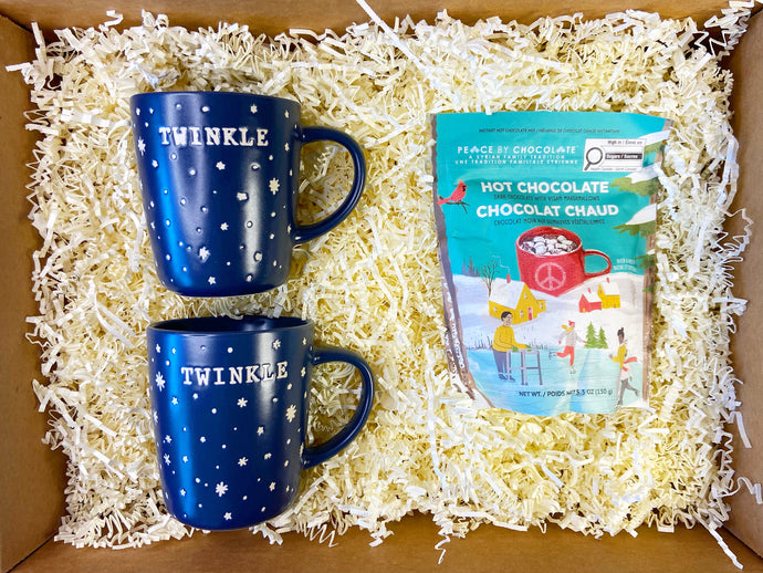 Sips by the Fire Twinkle Twinkle Mug Local Gift box (Copy)