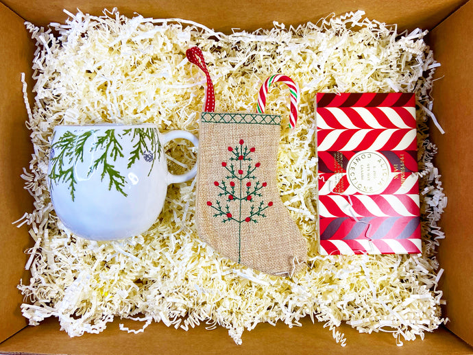 Festive Local Gift Box with Ornament