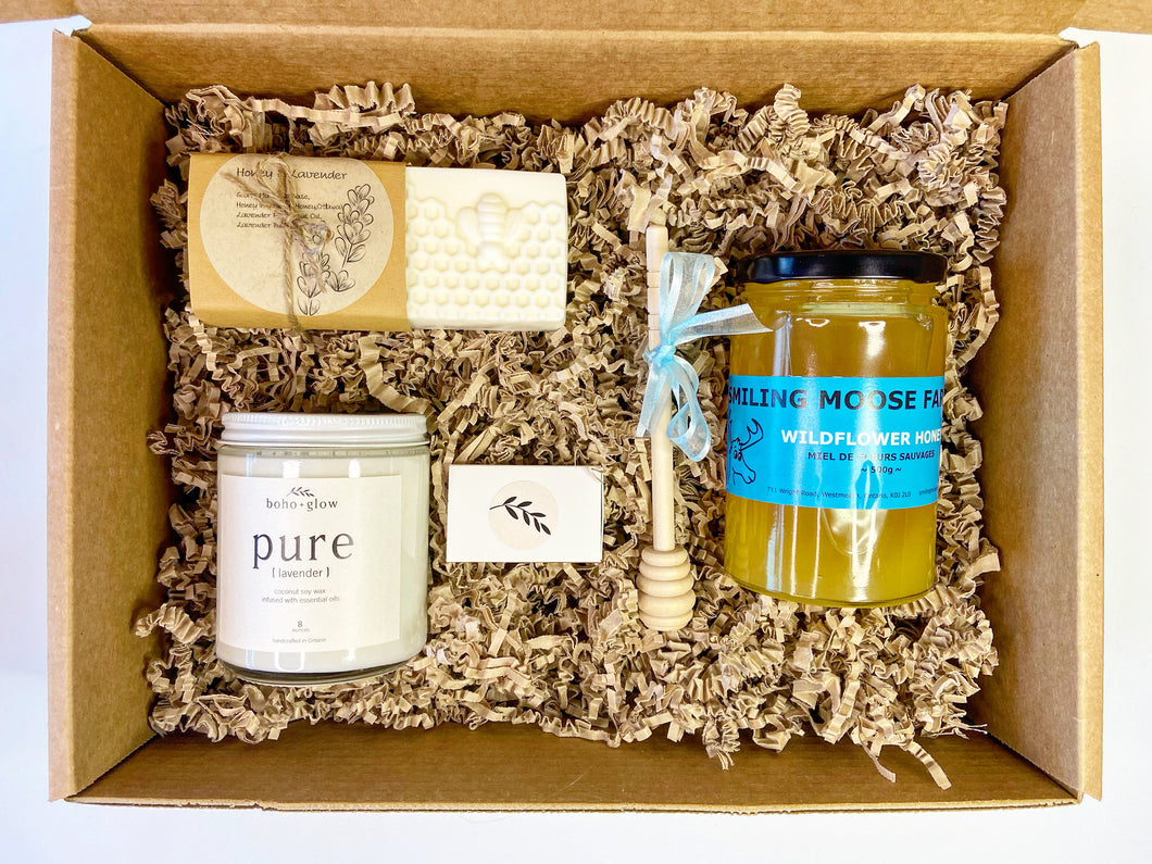 Honey Lavender Local Gift Box